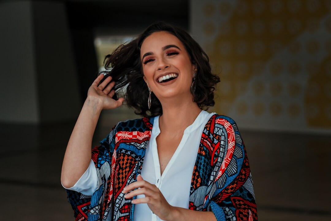 wealthy celebrity smiling